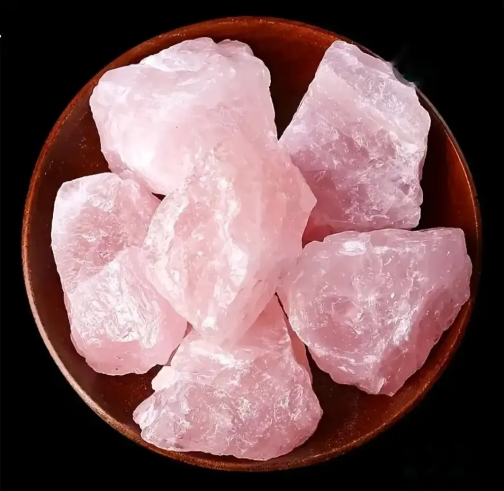 Kuarc rozë natyral, i papërpunuar (1 copë)