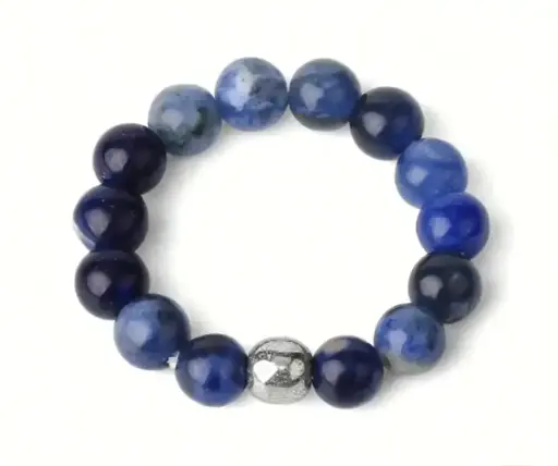 Unazë me gurin natyral Lapis Lazuli